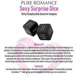 Sexy surprise dice